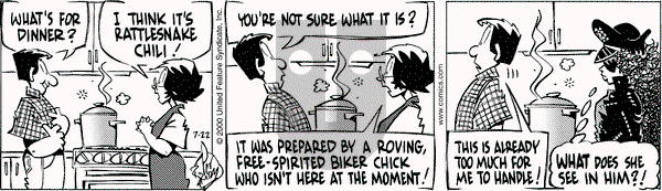 Rose is Rose on Saturday July 22, 2000 Comic Strip