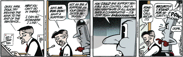 Doonesbury on Monday May 31, 1999 Comic Strip