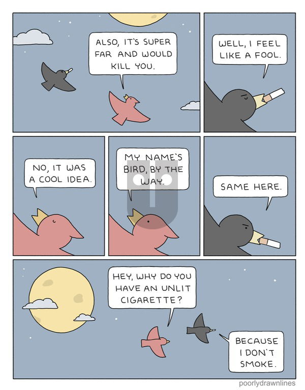 Poorly Drawn Lines on Sunday March 7, 2021 Comic Strip