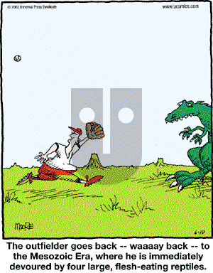 In the Bleachers - Monday June 10, 2002 Comic Strip