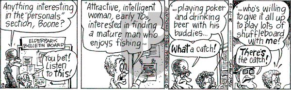 The Elderberries on Monday March 19, 2007 Comic Strip