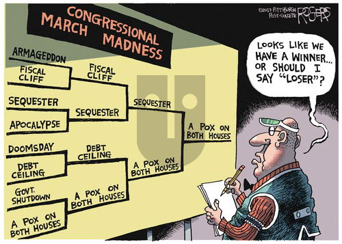 Rob Rogers on Sunday March 10, 2013 Comic Strip