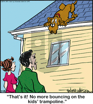Marmaduke on Monday July 14, 2014 Comic Strip
