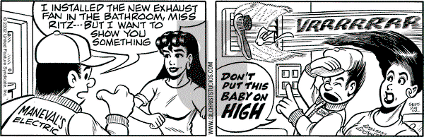 Nancy on Tuesday September 24, 2002 Comic Strip