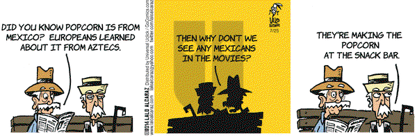 La Cucaracha on Friday July 25, 2014 Comic Strip