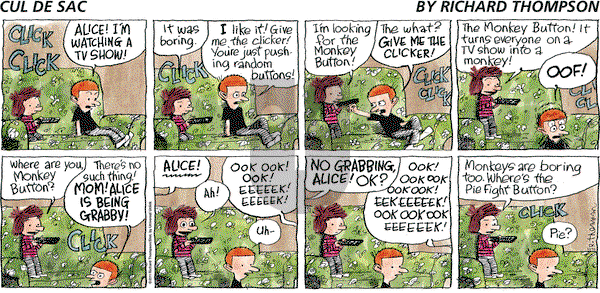 Cul de Sac on Sunday October 16, 2011 Comic Strip