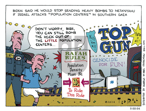 Ted Rall - Wednesday May 22, 2024 Comic Strip