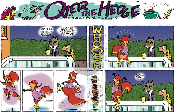 Over the Hedge on Sunday January 27, 2013 Comic Strip