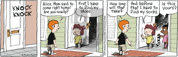 Cul de Sac on Thursday June 2, 2011 Comic Strip