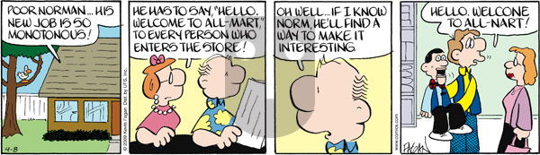 Drabble on Wednesday April 8, 2009 Comic Strip