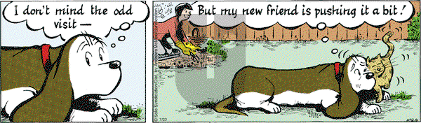 Fred Basset on Friday July 23, 2021 Comic Strip