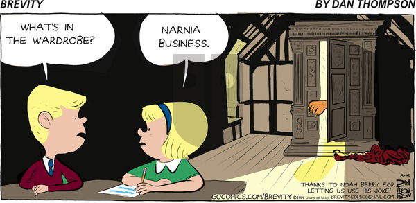 Brevity on Sunday June 15, 2014 Comic Strip