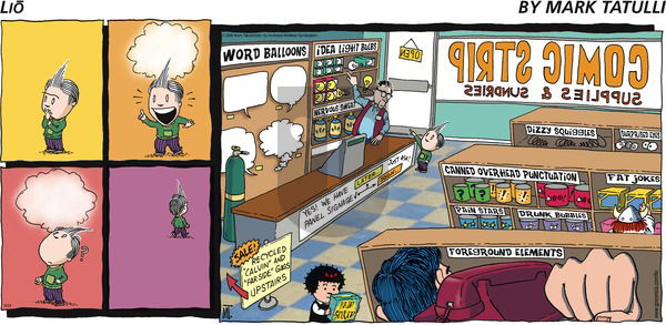 Lio on Sunday September 24, 2017 Comic Strip