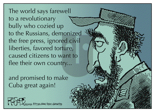 Rob Rogers on Monday November 28, 2016 Comic Strip