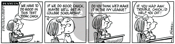 Peanuts - Friday January 30, 1976 Comic Strip