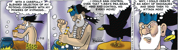 Alley Oop on Monday January 7, 2013 Comic Strip