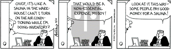 The Born Loser on Monday September 10, 2007 Comic Strip