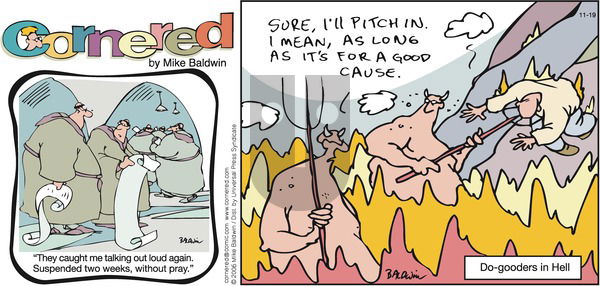 Cornered on Sunday November 19, 2006 Comic Strip