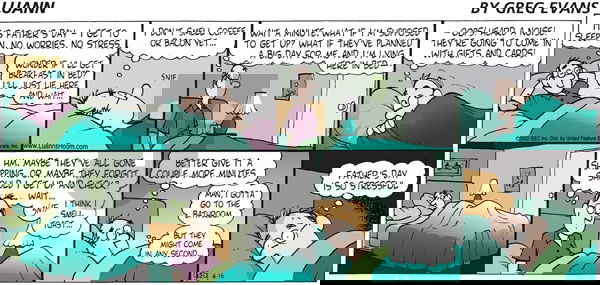 Luann on Sunday June 16, 2002 Comic Strip