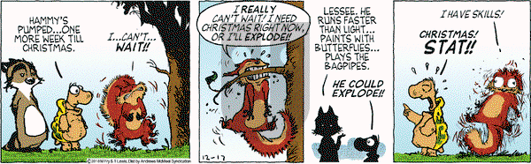 Over the Hedge on Monday December 17, 2018 Comic Strip