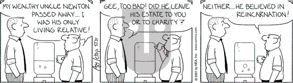 The Born Loser on Thursday May 31, 2001 Comic Strip