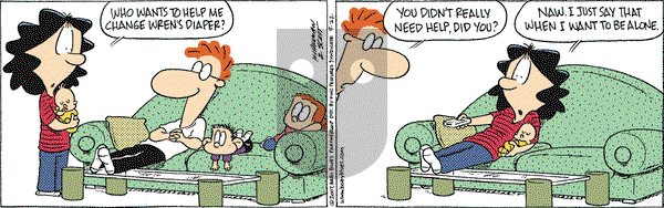 Baby Blues on Saturday September 22, 2007 Comic Strip