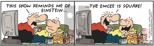 Frank and Ernest on Tuesday April 10, 2007 Comic Strip
