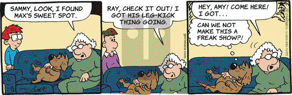 Lola on Thursday February 15, 2018 Comic Strip