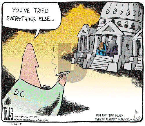 Tom Toles on Thursday February 26, 2015 Comic Strip