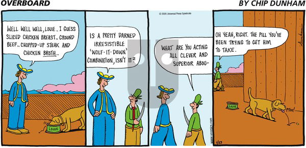 Overboard on Sunday January 23, 2005 Comic Strip