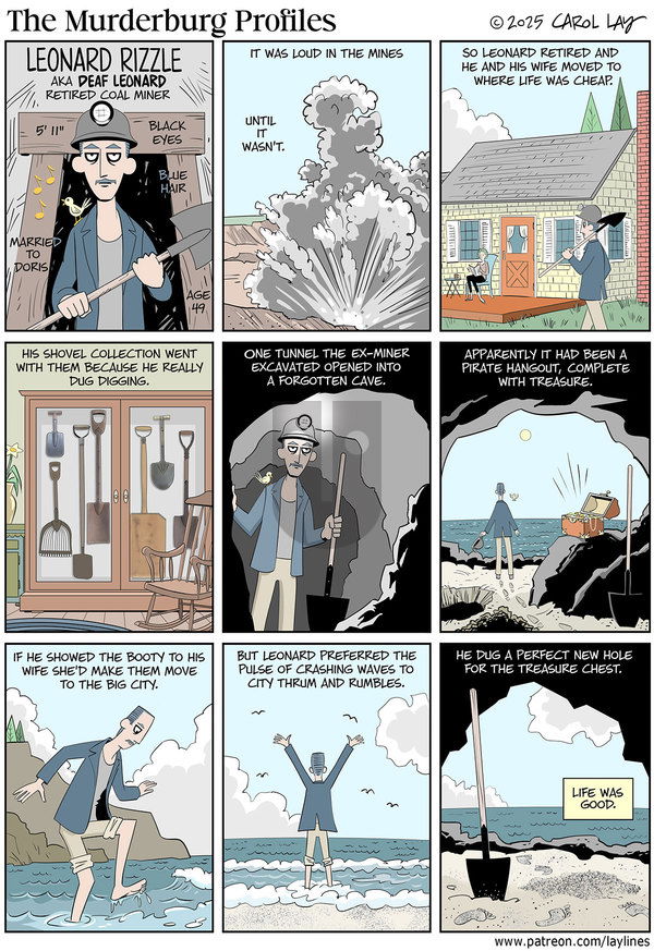Lay Lines on Monday March 3, 2025 Comic Strip