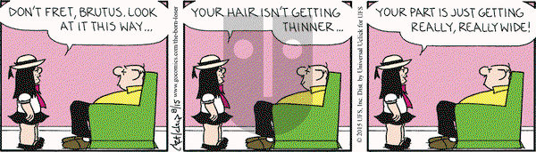 The Born Loser on Saturday August 15, 2015 Comic Strip