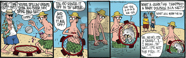 Monty on Friday August 2, 2019 Comic Strip