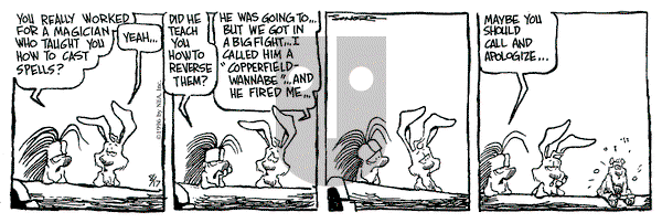The Grizzwells on Saturday August 17, 1996 Comic Strip