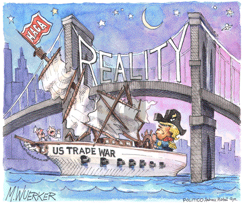 Matt Wuerker on Monday May 19, 2025 Comic Strip