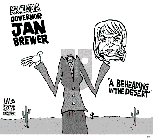 Lalo Alcaraz on Thursday September 2, 2010 Comic Strip