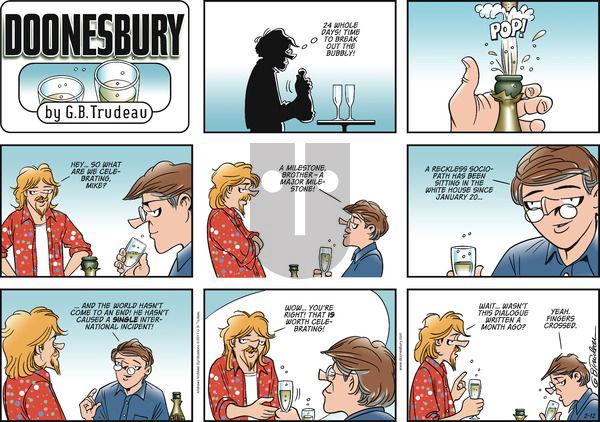 Doonesbury on Sunday February 12, 2017 Comic Strip
