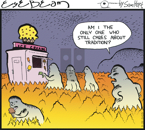Eyebeam on Monday September 25, 2023 Comic Strip