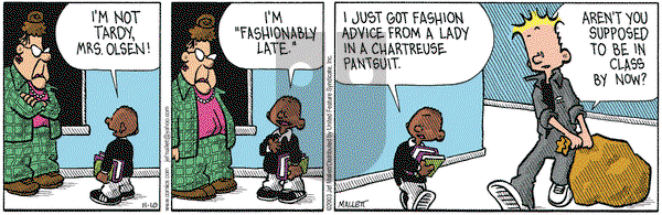 Frazz on Monday November 10, 2003 Comic Strip