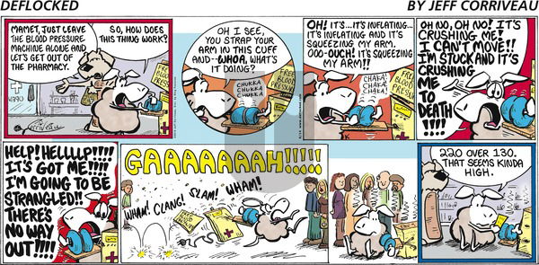 DeFlocked on Sunday August 14, 2016 Comic Strip