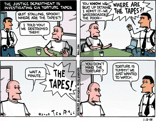 Ted Rall on Saturday January 12, 2008 Comic Strip