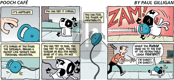 Pooch Cafe on Sunday September 23, 2007 Comic Strip