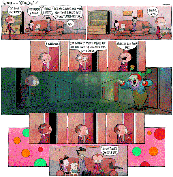 Spirit of the Staircase on Wednesday February 21, 2024 Comic Strip