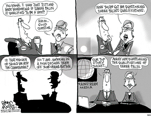 Glenn McCoy on Thursday September 4, 2008 Comic Strip