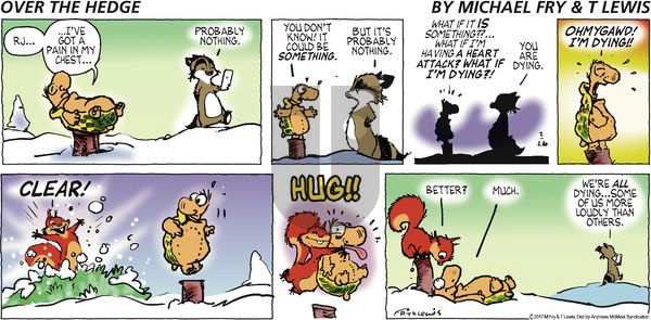 Over the Hedge on Sunday February 26, 2017 Comic Strip