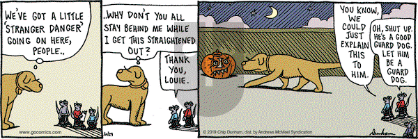 Overboard on Tuesday October 29, 2019 Comic Strip