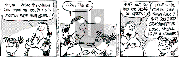 Heart of the City on Saturday November 8, 2014 Comic Strip