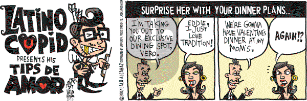 La Cucaracha on Thursday February 15, 2007 Comic Strip