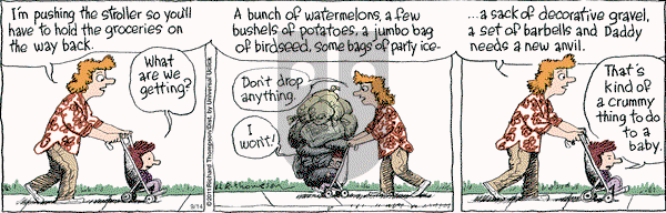 Cul de Sac on Wednesday September 14, 2016 Comic Strip