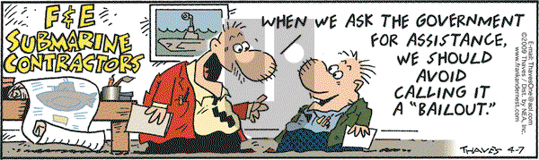 Frank and Ernest on Tuesday April 7, 2009 Comic Strip